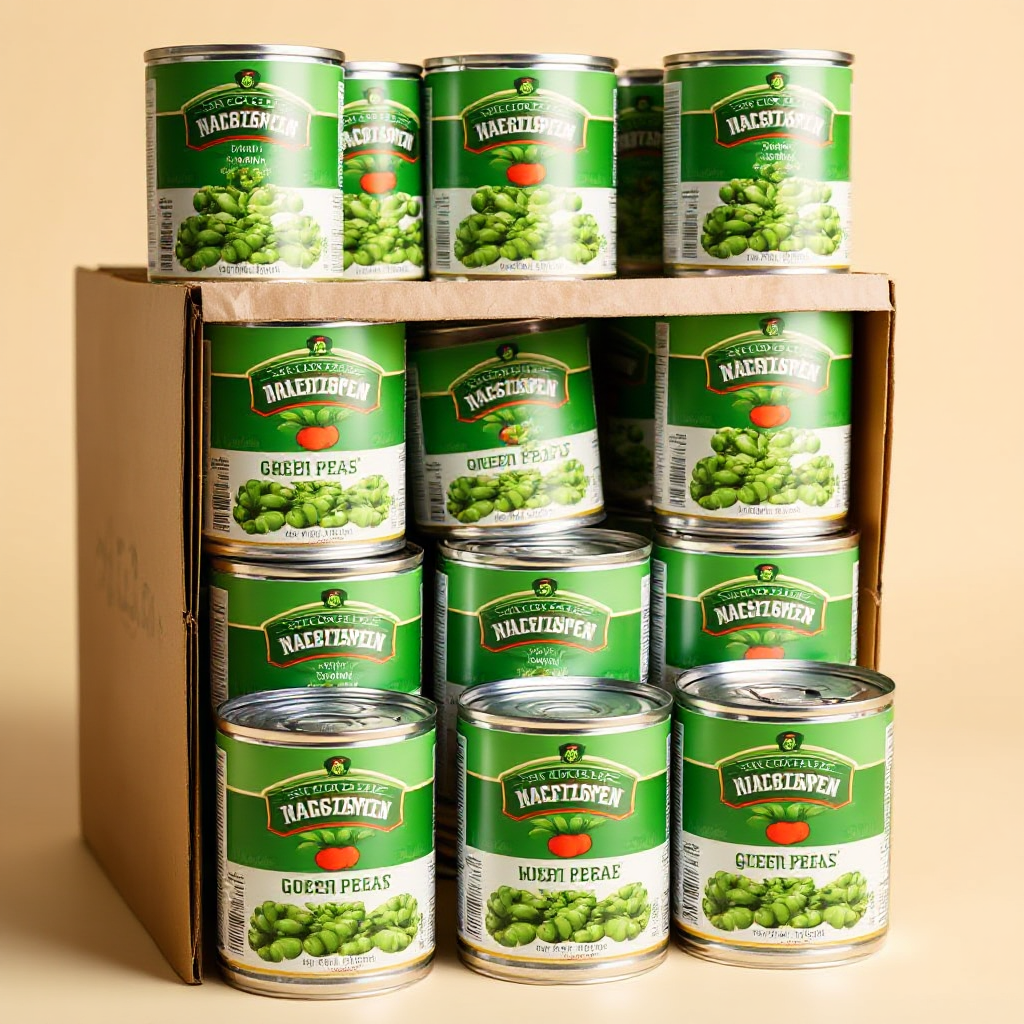 Bezelye Konserve 800 g x 12